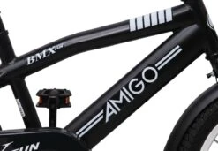 Amigo BMX Fun Jongensfiets - Kinderfiets 16 Inch - Matzwart -Beste Fietsen Winkel 1200x830 1
