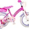 Volare Disney Minnie Cutest Ever! - Kinderfiets - Meisjes - 14 Inch - Roze -Beste Fietsen Winkel 1200x838