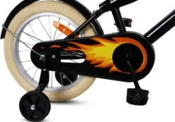 SJOEF Cruise Jongensfiets 16 Inch - Zwart -Beste Fietsen Winkel 1200x842