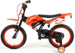 Volare Motorbike Kinderfiets - Jongens - 16 Inch - Oranje - 95% Afgemonteerd -Beste Fietsen Winkel 1200x845