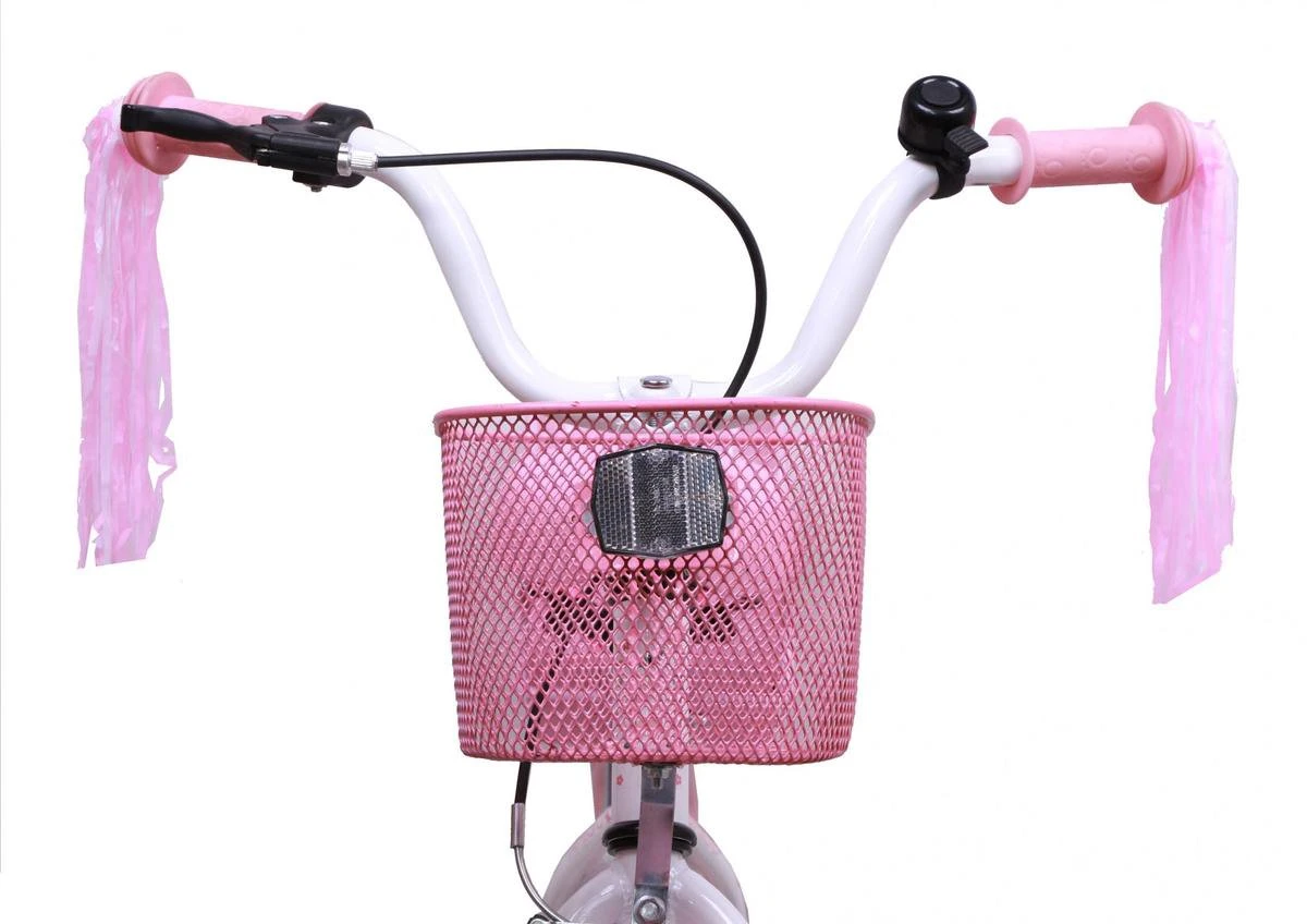 Amigo Magic Meisjesfiets - Kinderfiets 14 Inch - Wit 13 Amigo Magic Meisjesfiets - Kinderfiets 14 Inch - Wit - Afbeelding 11