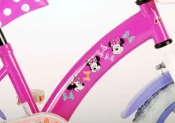 Volare Disney Minnie Cutest Ever! - Kinderfiets - Meisjes - 14 Inch - Roze -Beste Fietsen Winkel 1200x850