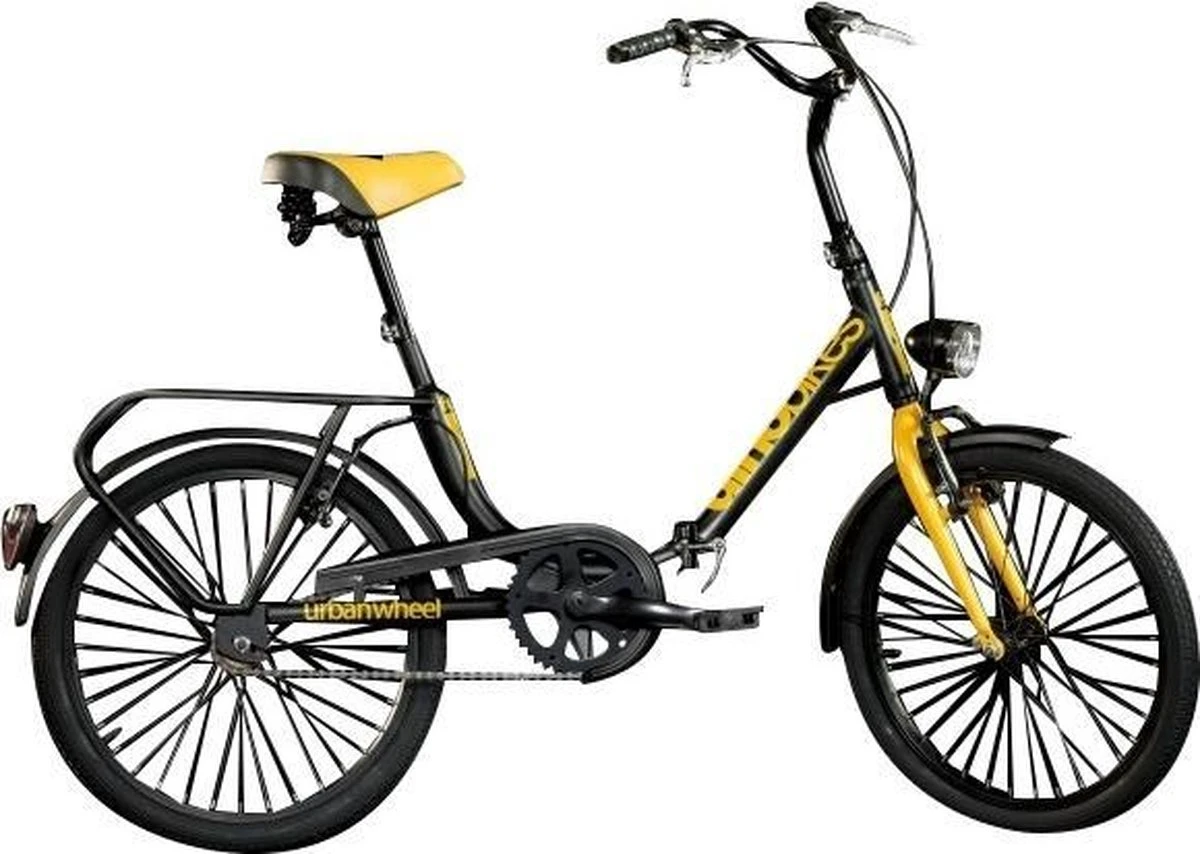 Dino 321 - Fiets - Unisex - Zwart - 20 Inch 3 Dino 321 - Fiets - Unisex - Zwart - 20 Inch