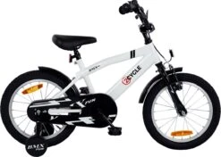 2Cycle BMX-Fun Kinderfiets - 16 Inch - Wit - Jongensfiets -Beste Fietsen Winkel 1200x855 1