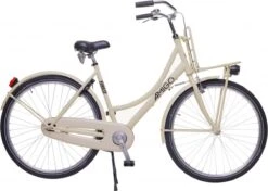 Amigo Forest - Transportfiets 28 Inch - Damesfiets Met Voordrager - Crème -Beste Fietsen Winkel 1200x855 2
