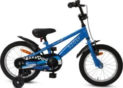 SJOEF Race Jongensfiets 16 Inch - Blauw