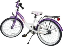 Bikestar 20 Inch Classic Kinderfiets, Lila / Wit -Beste Fietsen Winkel 1200x868 1