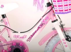 Volare Rose Kinderfiets - Meisjes - 12 Inch - Roze - 2 Handremmen -Beste Fietsen Winkel 1200x880