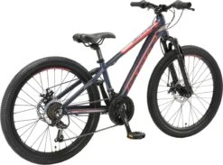 Bikestar 24 Inch 21 Speed Hardtail MTB Sport, Blauw / Rood -Beste Fietsen Winkel 1200x888 5
