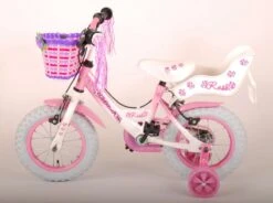 Volare Rose Kinderfiets - Meisjes - 12 Inch - Roze - 2 Handremmen -Beste Fietsen Winkel 1200x893 1
