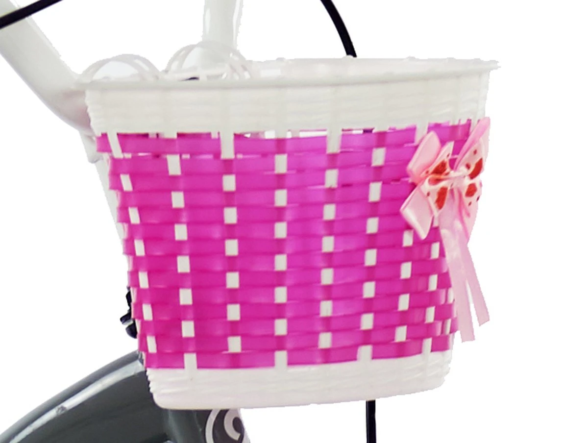 2Cycle Pretty Meisjesfiets - 16 Inch - Grijs-Roze - Meisjesfiets 5 2Cycle Pretty Meisjesfiets - 16 Inch - Grijs-Roze - Meisjesfiets - Afbeelding 3