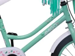 Amigo Magic Meisjesfiets - Kinderfiets 16 Inch - Turquoise -Beste Fietsen Winkel 1200x906