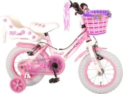 Volare Rose Kinderfiets - Meisjes - 12 Inch - Roze - 2 Handremmen -Beste Fietsen Winkel 1200x919 2