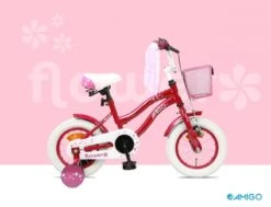 Amigo Flower Meisjesfiets - Kinderfiets 16 Inch - Paars -Beste Fietsen Winkel 1200x920 12