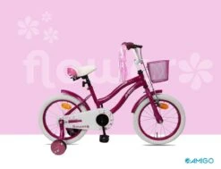 Amigo Flower Meisjesfiets - Kinderfiets 16 Inch - Paars -Beste Fietsen Winkel 1200x920 13
