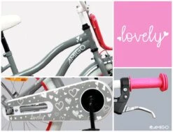 Amigo Lovely - Kinderfiets 20 Inch - Meisjes - Grijs -Beste Fietsen Winkel 1200x920 17