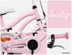 Amigo Lovely Meisjesfiets - Kinderfiets 14 Inch - Roze -Beste Fietsen Winkel 1200x920 25