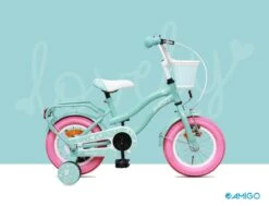 Amigo Lovely Meisjesfiets - Kinderfiets 12 Inch - Turquoise -Beste Fietsen Winkel 1200x920 5