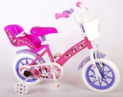 Disney Minnie Cutest Ever! Kinderfiets - Meiden - 12 Inch - Roze - Doortrapper -Beste Fietsen Winkel 1200x953