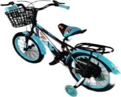 Kinderfiets - 16 Inch Kinderfiets -vanaf 4-7 Jaar Jongens En Meisjes Fietsen - Terugtrap -Rem -Stabilisatoren（2 Zijwieltjes）- Mandje - Achterbank - Groen -Beste Fietsen Winkel 1200x960 9