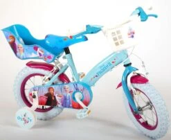 Volare Disney Frozen 2 Kinderfiets - Meisjes - 12 Inch - Blauw/Paars - Twee Handremmen -Beste Fietsen Winkel 1200x981 3