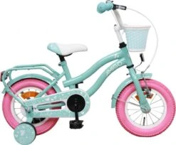 Amigo Lovely Meisjesfiets - Kinderfiets 12 Inch - Turquoise -Beste Fietsen Winkel 1200x990