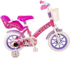 Disney Minnie Cutest Ever! Kinderfiets - Meiden - 12 Inch - Roze - Doortrapper -Beste Fietsen Winkel 1200x992 1