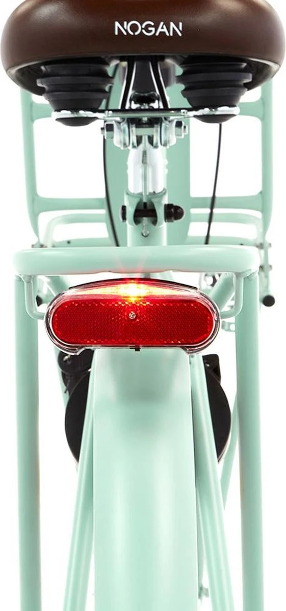 Nogan Vintage N3 - Transportfiets - Damesfiets - 28 Inch / 57 Cm - 3 Versnellingen - Oslo Groen 4 Nogan Vintage N3 - Transportfiets - Damesfiets - 28 Inch / 57 Cm - 3 Versnellingen - Oslo Groen - Afbeelding 2