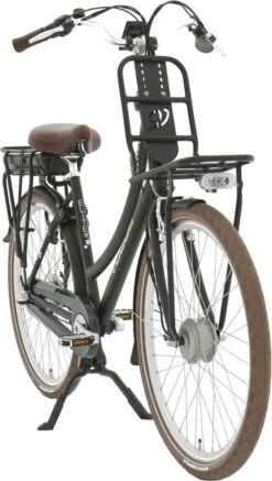 Vogue Elite - Fiets (elektrisch) - Vrouwen - Matzwart - 50 -Beste Fietsen Winkel 679x1200