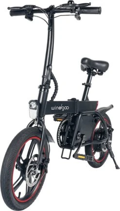 Merkloos Windgoo B20 PRO - E Bike - Elektrische Fiets - 16 Inch - 250W - 7.8Ah Batterij - Max. 25km/u - Zwart - Incl. GSM Houder -Beste Fietsen Winkel 683x1200
