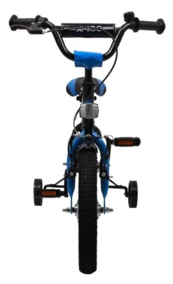 Amigo BMX Fun Jongensfiets - Kinderfiets 14 Inch - Zwart/Blauw -Beste Fietsen Winkel 734x1200