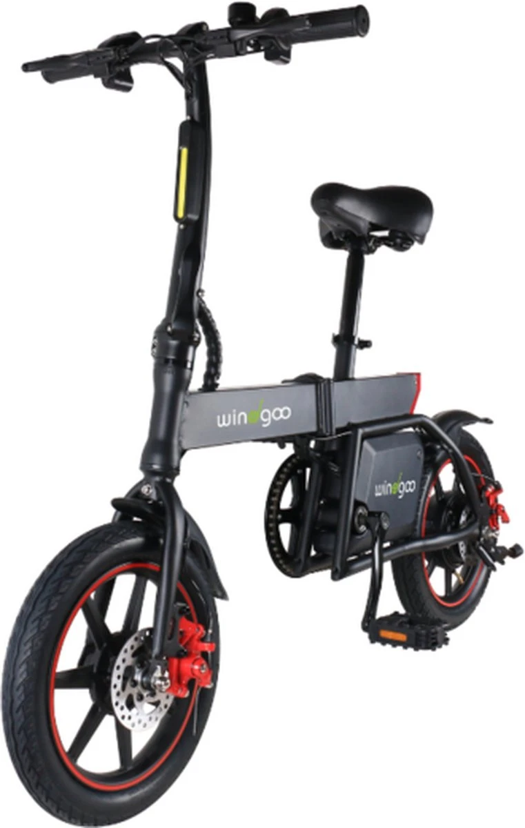 Elektrische Vouwfiets - Windgoo B20 PRO + Stepgo Reistas - 25 Km/h - Elektrische Fiets Opvouwbaar - Plooifiets Voor Kinderen & Volwassenen 8 Elektrische Vouwfiets - Windgoo B20 PRO + Stepgo Reistas - 25 Km/h - Elektrische Fiets Opvouwbaar - Plooifiets Voor Kinderen & Volwassenen - Afbeelding 6