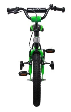 Amigo BMX Fun Jongensfiets - Kinderfiets 16 Inch - Zwart/Groen -Beste Fietsen Winkel 763x1200 1