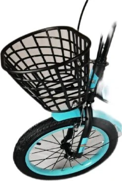 Kinderfiets - 16 Inch Kinderfiets -vanaf 4-7 Jaar Jongens En Meisjes Fietsen - Terugtrap -Rem -Stabilisatoren（2 Zijwieltjes）- Mandje - Achterbank - Groen -Beste Fietsen Winkel 807x1200