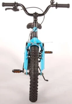 Volare Rocky Kinderfiets - 16 Inch - Zwart Blauw - 95% Afgemonteerd - Prime Collection -Beste Fietsen Winkel 830x1200