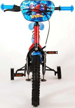Volare Ultimate Spider-Man Kinderfiets - Jongens - 14 Inch - Rood/Blauw -Beste Fietsen Winkel 835x1200