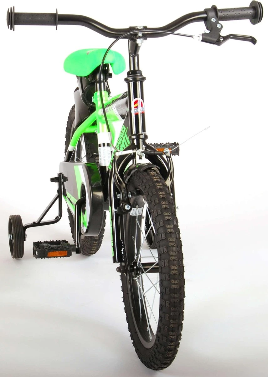 Volare Sportivo Kinderfiets - Jongens - 16 Inch - Neon Groen Zwart - 95% Afgemonteerd 16 Volare Sportivo Kinderfiets - Jongens - 16 Inch - Neon Groen Zwart - 95% Afgemonteerd - Afbeelding 14