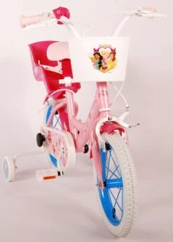 Volare Disney Princess Kinderfiets - Meisjes - 14 Inch - Roze - Twee Handremmen -Beste Fietsen Winkel 856x1200 4