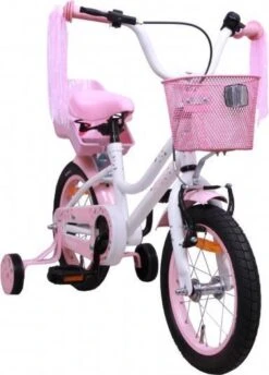 Amigo Magic Meisjesfiets - Kinderfiets 16 Inch - Wit -Beste Fietsen Winkel 862x1200