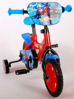 Marvel Spider-Man Kinderfiets - Jongens - 10 Inch - Rood/Blauw - Doortrapper -Beste Fietsen Winkel 902x1200