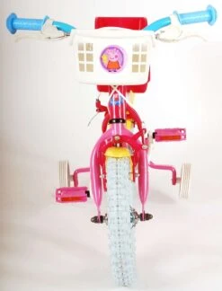 Volare Peppa Pig Kinderfiets - Meisjes - 12 Inch - Roze - 2 Handremmen -Beste Fietsen Winkel 914x1200