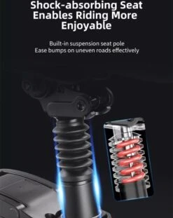 F-Wheel DYU A5 - Elektrische Vouwfiets - E Bike - 14 Inch - 7.5 Ah - 25km/u - Zwart -Beste Fietsen Winkel 952x1200 1