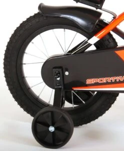Volare Sportivo Kinderfiets - Jongens - 14 Inch - Neon Oranje/Zwart - 95% Afgemonteerd -Beste Fietsen Winkel 985x1200 2